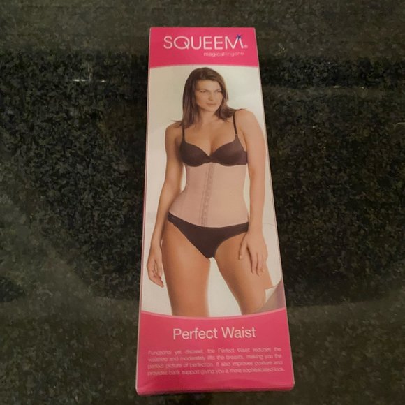 SQUEEM Perfect Waist Corset-Beige-NIB - Picture 3 of 5